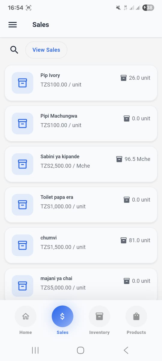 Supagrow sales view
